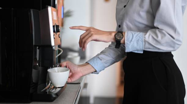 machine à café bureau praticité