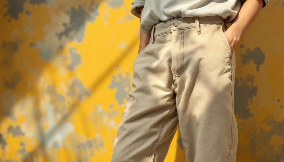 Jean de travail et pantalon classique
