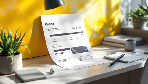 Mentions obligatoires devis professionnel